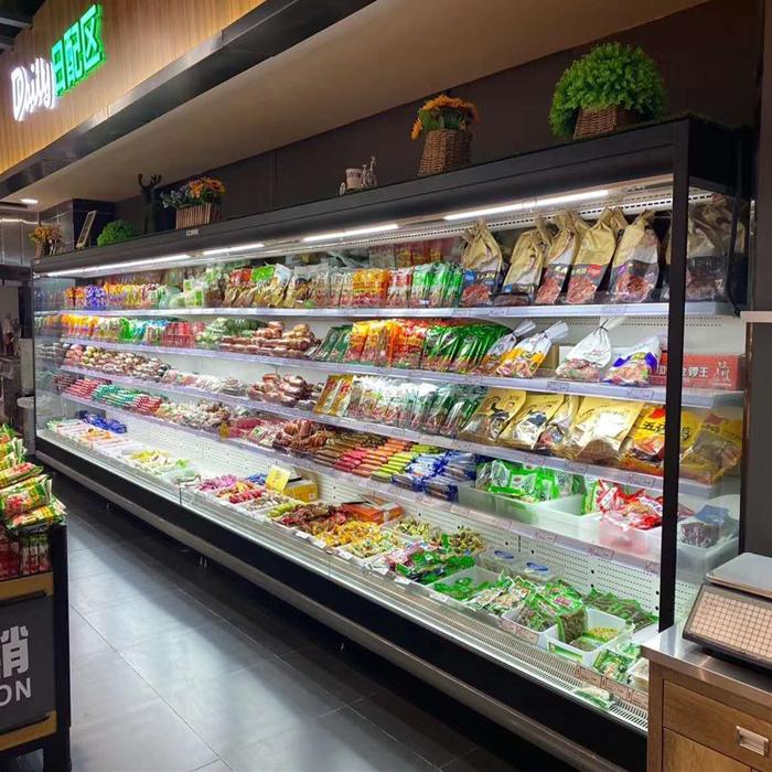 Commercial Supermarket Mutideck Open Refrigeration Mutideck Open Display Cooler