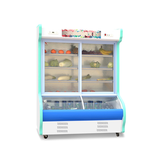 Vegetable Display Storage Cooler Commercial For Sale Meibca